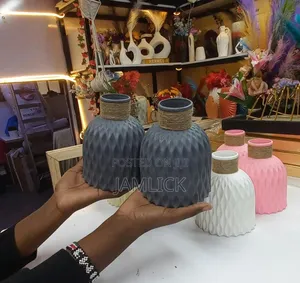 5pcs Pineapple Plastic Vase Set - Ks