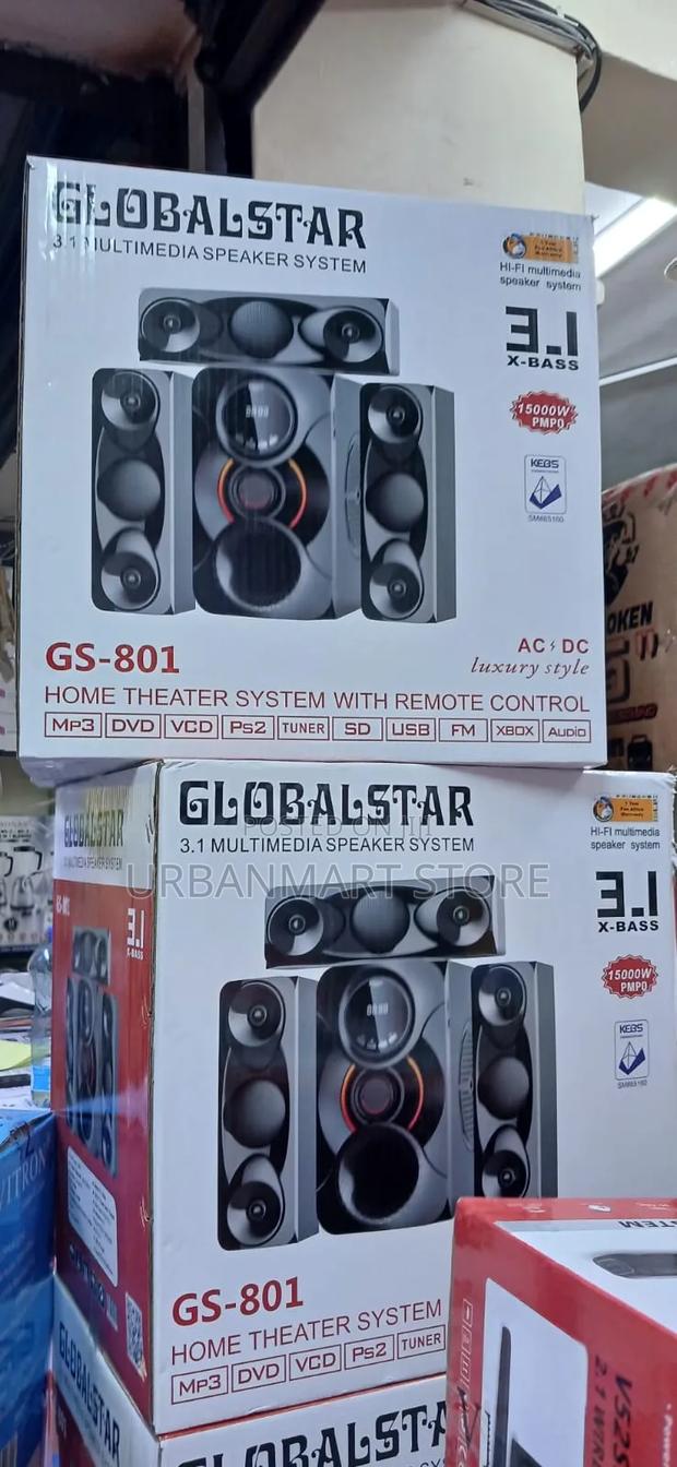 Globalstar GS-801 3.1CH Multimedia Speaker System
