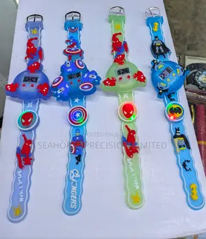 Kids’ Cartoon Digital Watch – Colourful LED Watch