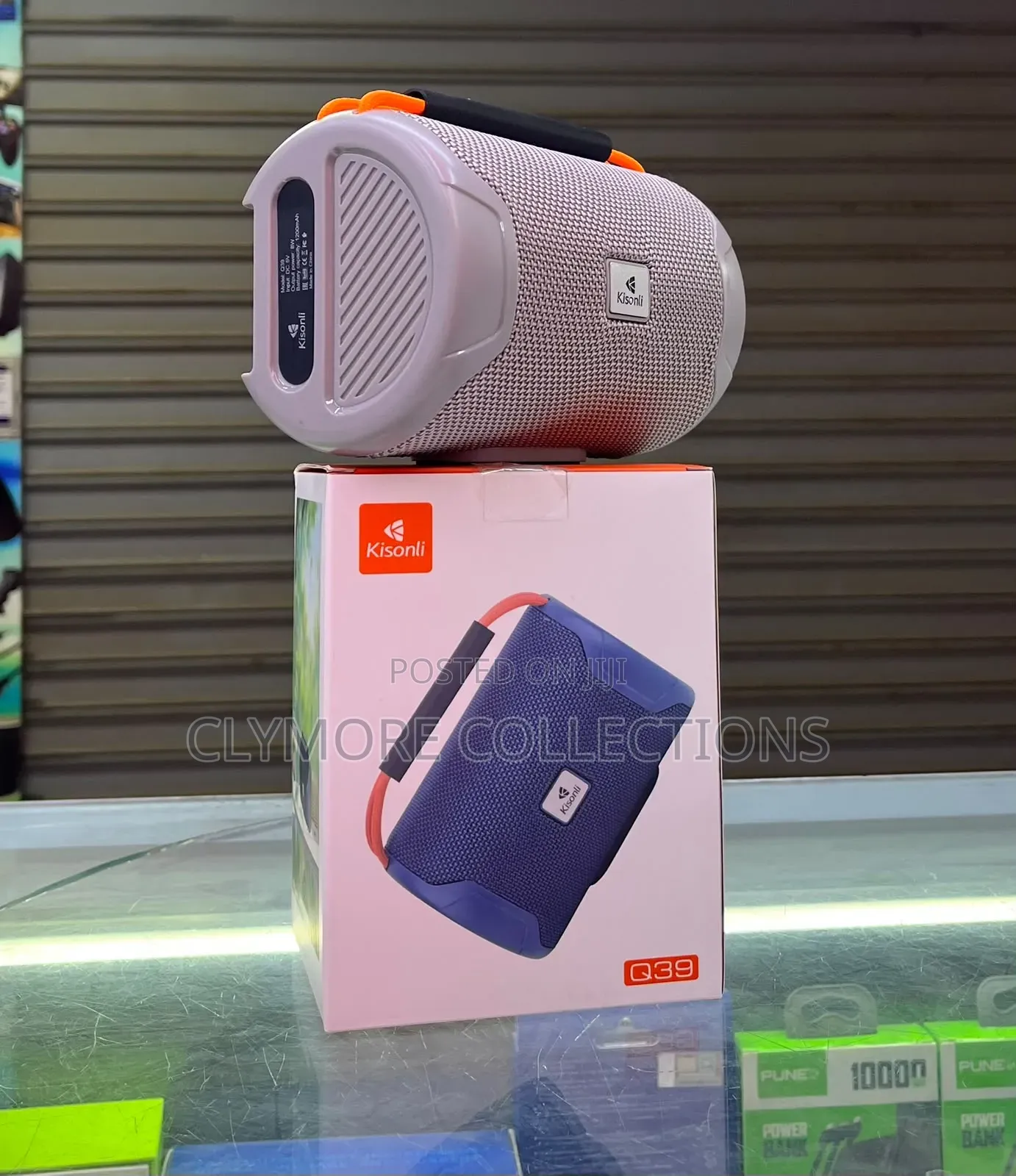 Kisonli Q39 Mini Wireless Bluetooth Speaker - USB, TF Card Slot & AUX