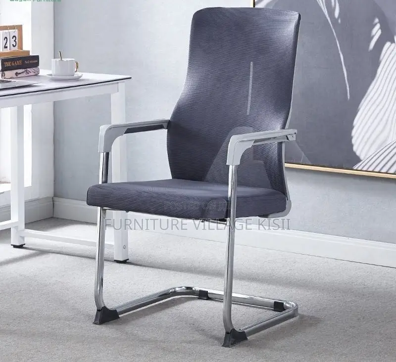 Office Chair; Black Mesh Breathable Conference Chair
