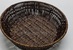 Woven Rattan Storage Basket