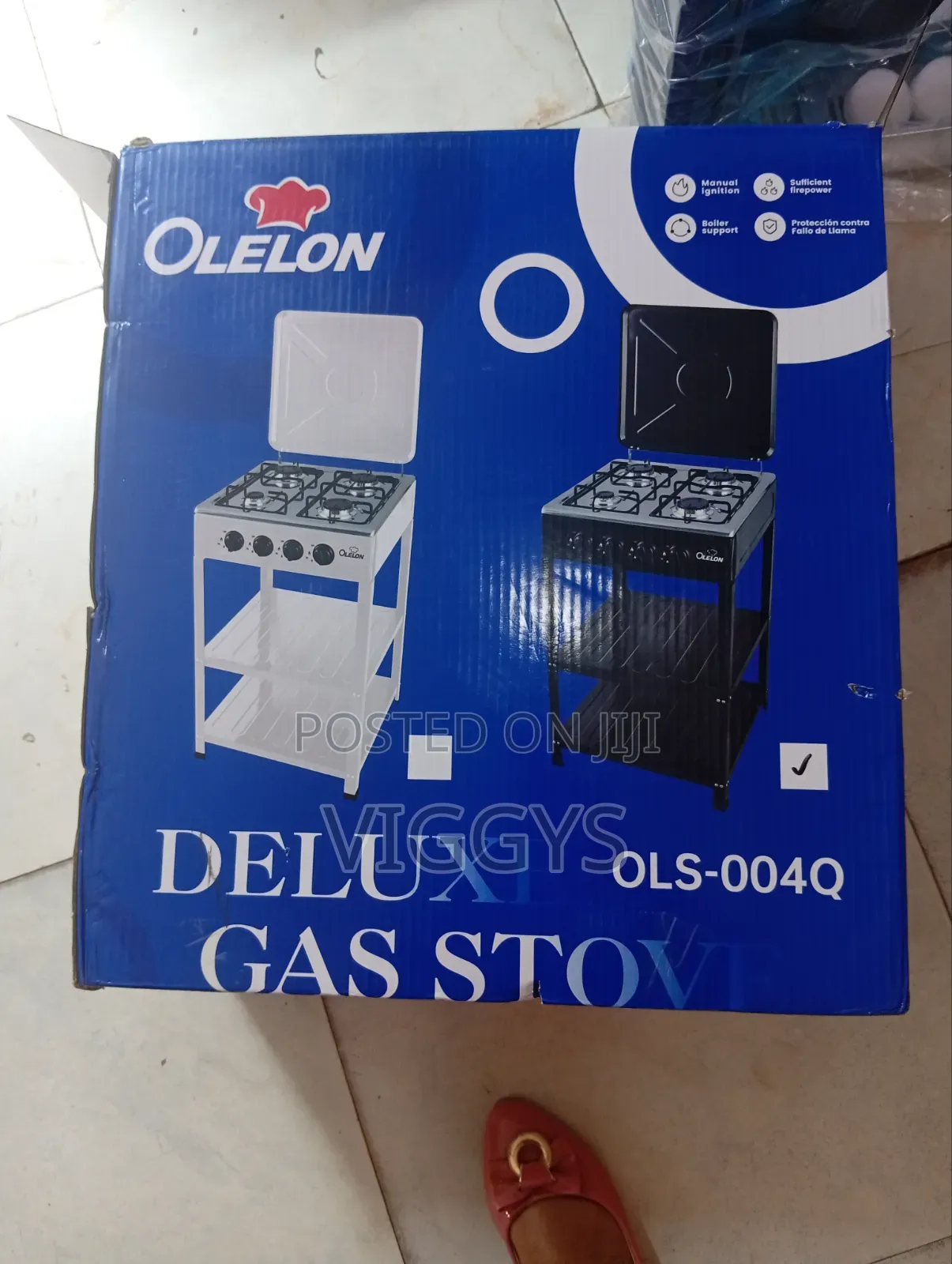 Olelon Cooker With Shelf
