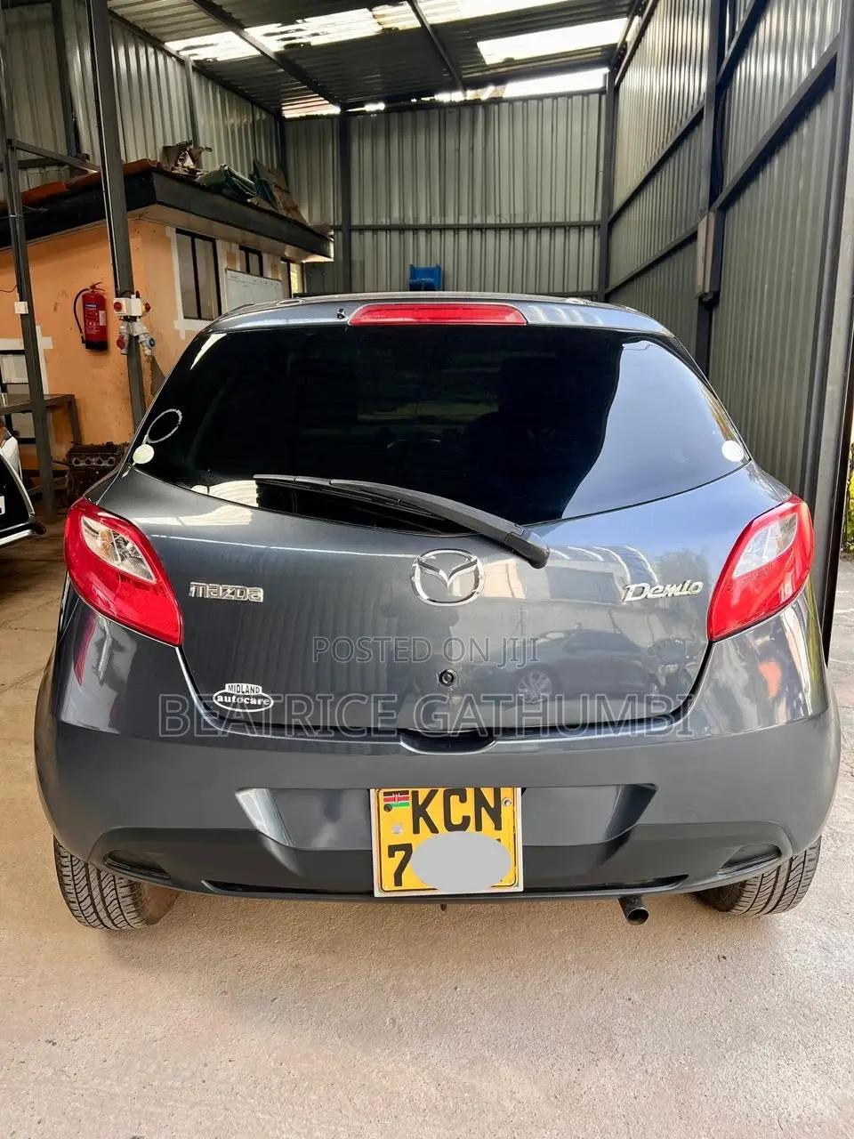 Mazda Demio 2010 Gray