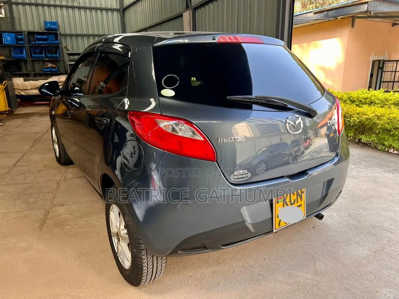 Mazda Demio 2010 Gray