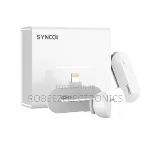 Synco P2L 2-Person Microphone System With Lightning Connector(white)