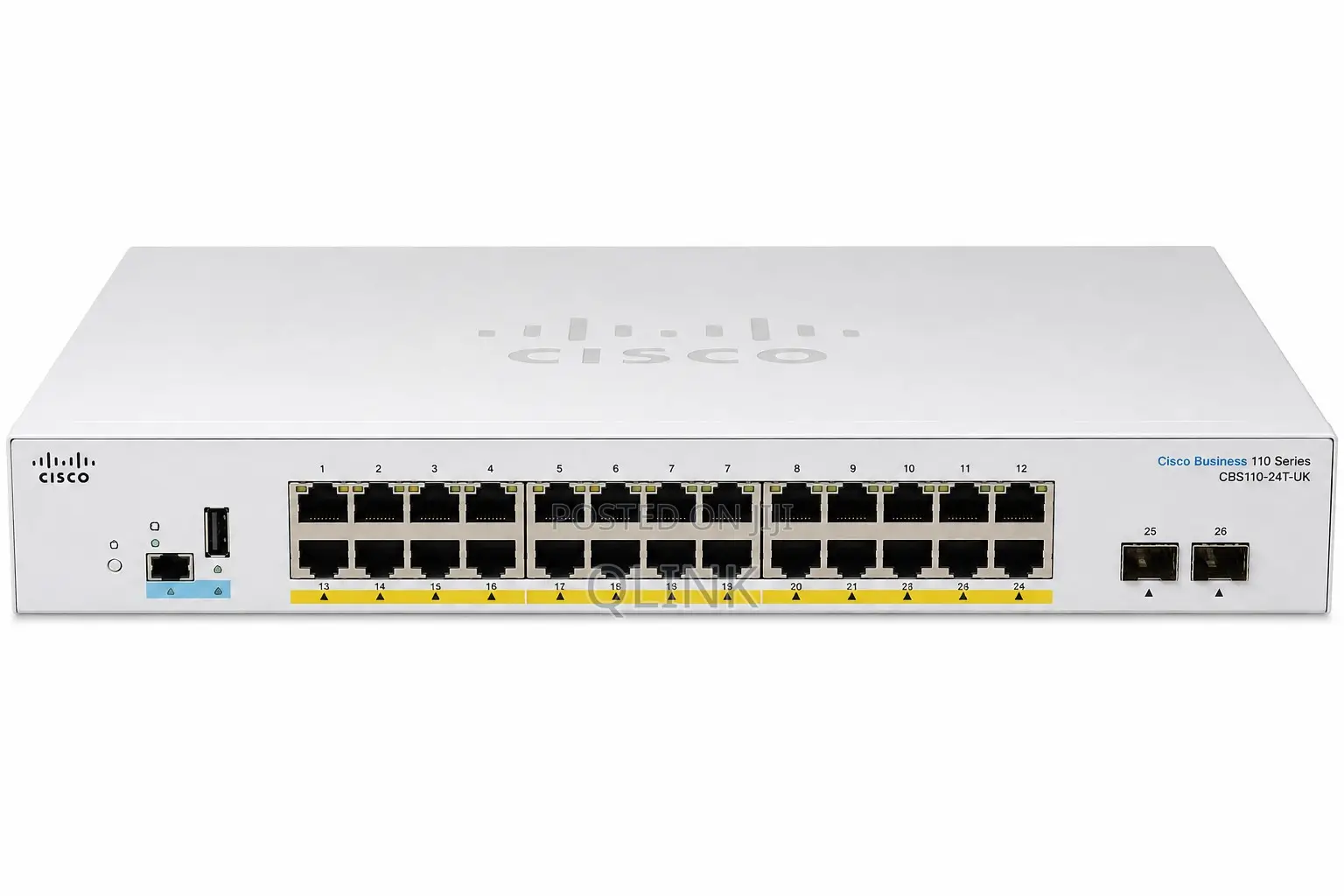 Cisco CBS110-24T-UKCB Unmanaged 24-Port Gigabit Switch Non-PoE