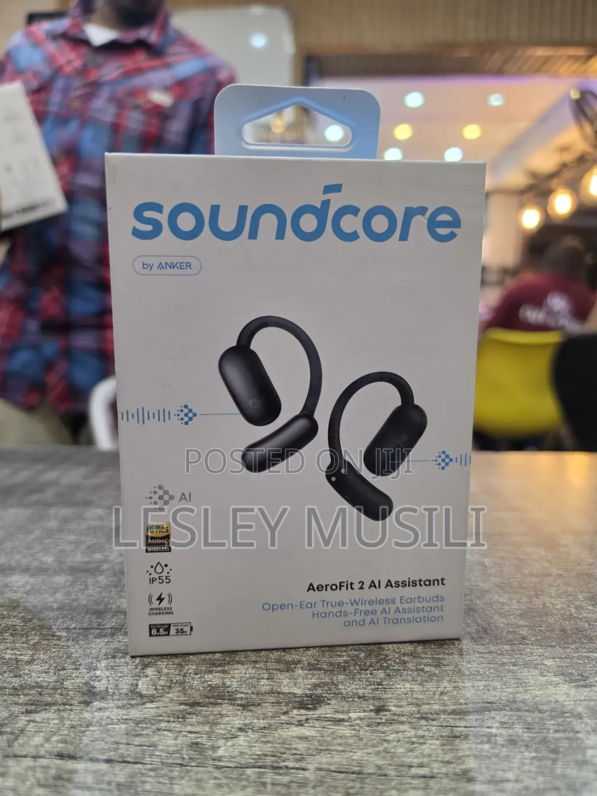 Aerofit 2 AI Assistant Open Ear True Wireless With Ai Translation