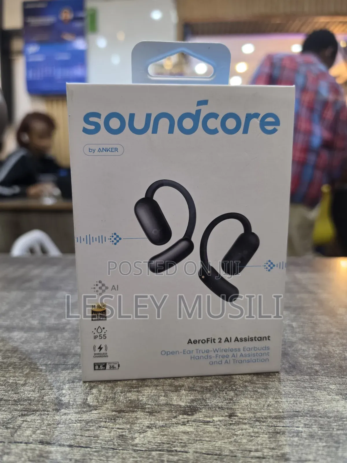 Aerofit 2 AI Assistant Open Ear True Wireless With Ai Translation