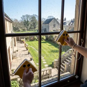 Magnetic Double-Sided Window Cleaner Wiping Tool Single-Layer Glass