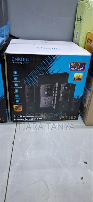 Enkor EK3160 8000W PMPO 3.1 Channel Bluetooth Multimedia Speaker