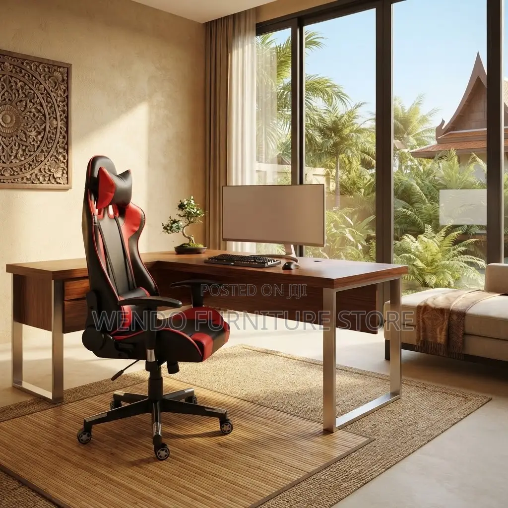 Office Chairs; High Backrest Leather Executive Gaming Chair