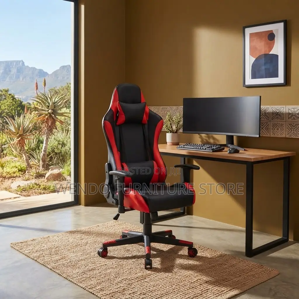 Office Chairs; High Backrest Leather Executive Gaming Chair