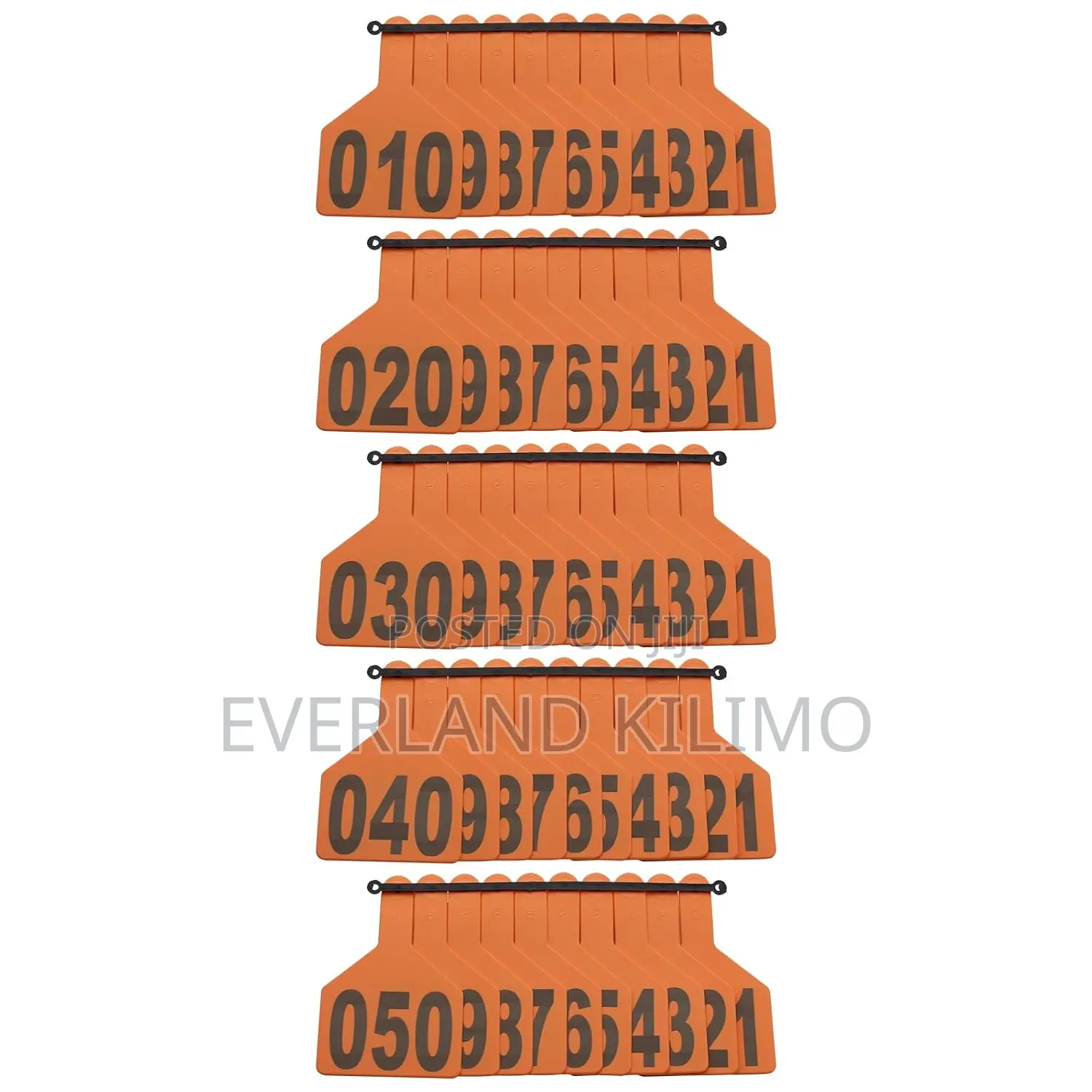 Cow-Calf Matching Numbered Z- Tags