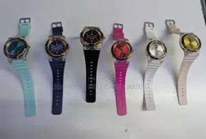 Ladies’ Aike Fashion Quartz Watch – Colourful Silicone Strap
