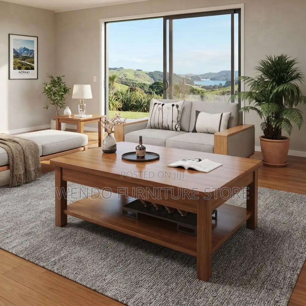 Coffee Table; Rectangular Home Office Meeting Coffee Table