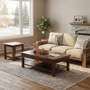Coffee Table; Rectangular Home Office Meeting Coffee Table