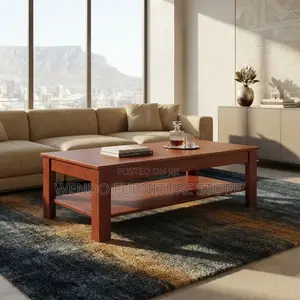 Coffee Table; Rectangular Home Office Meeting Coffee Table