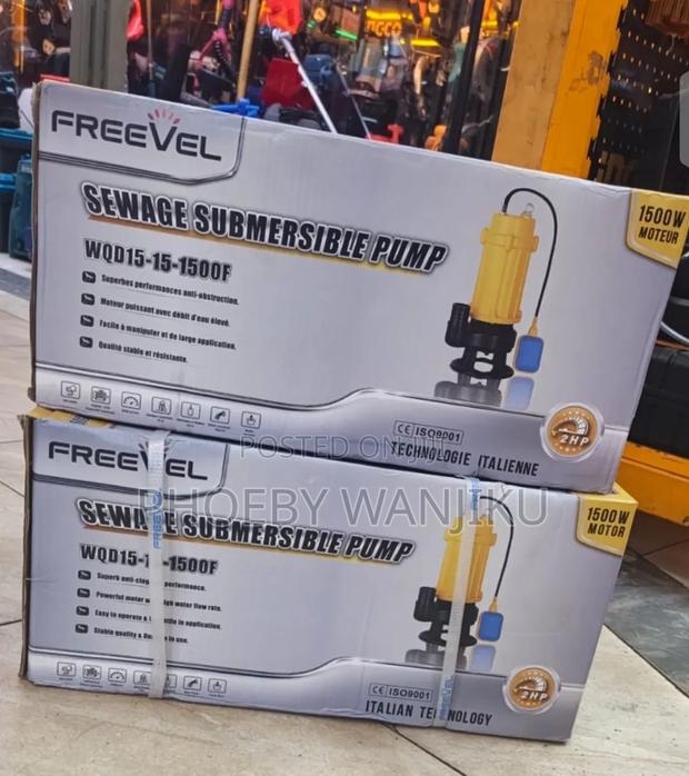 Freevel Sewage Pump/Commercial Sewage Pump 2hp