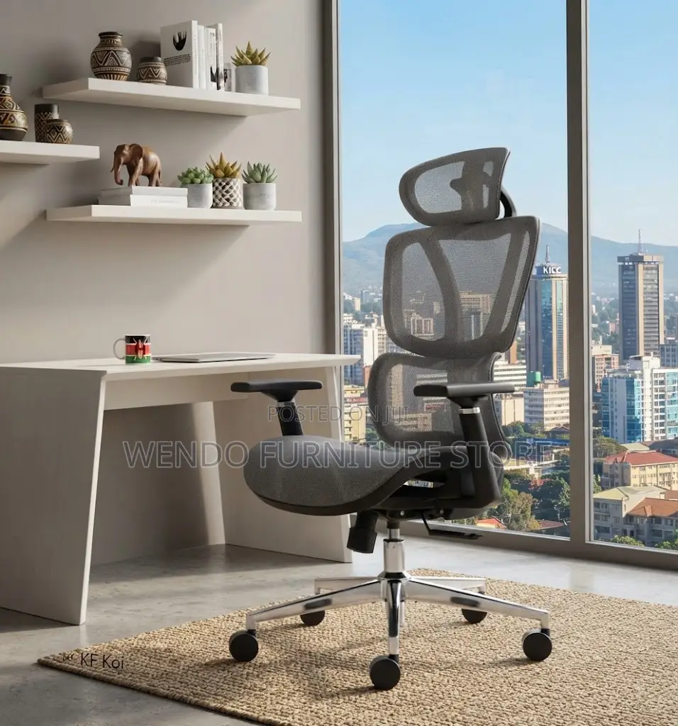 Office Chairs; High Backrest Executive Orthopedic Lumbar Office Seat