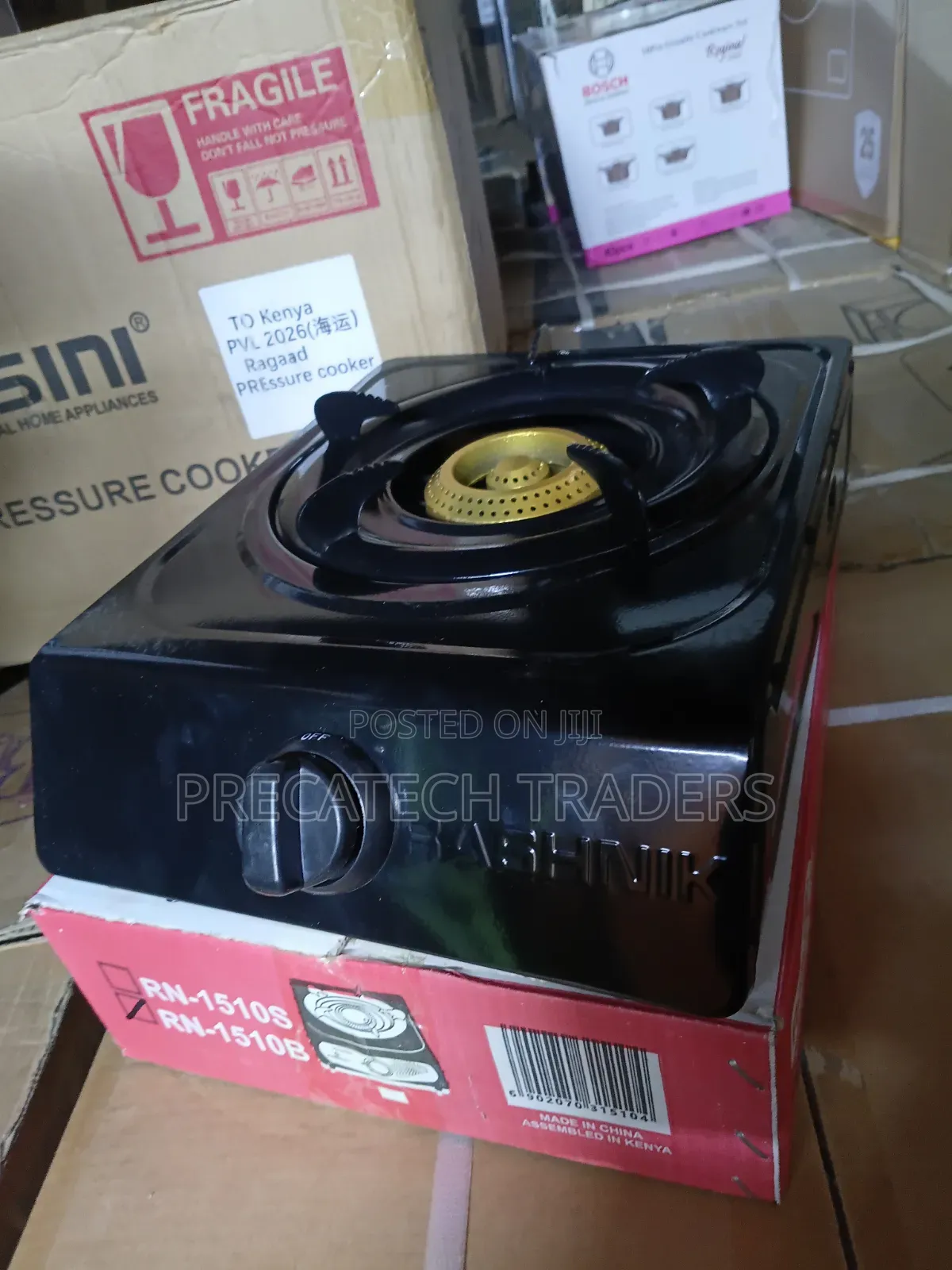 Rashnik Tabletop Single Burner Gas Cooker