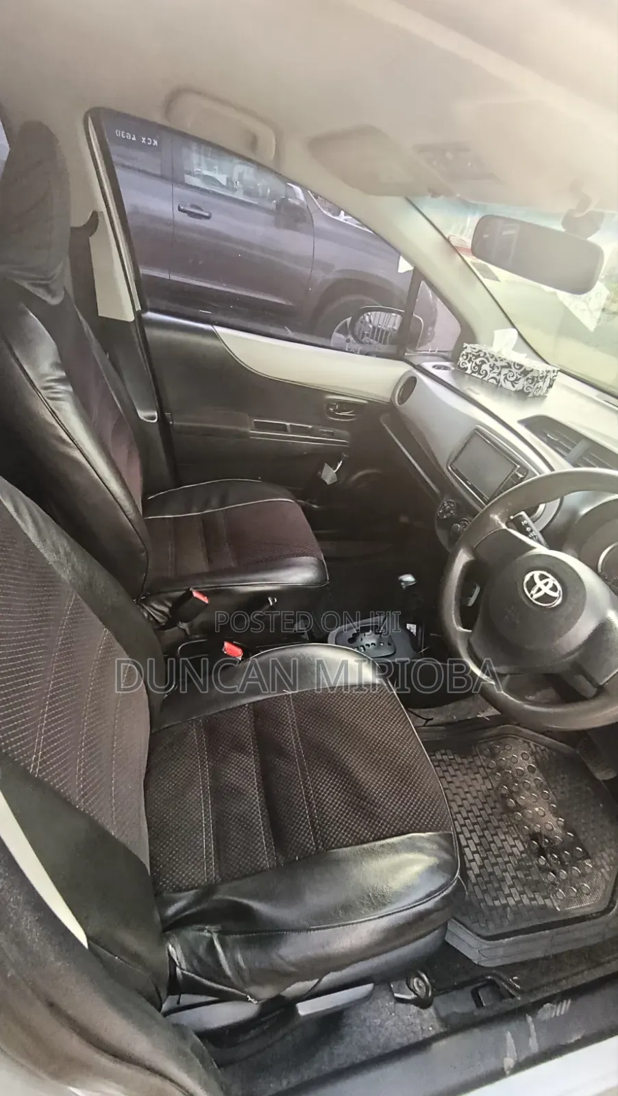 Toyota Vitz 2012 Gray