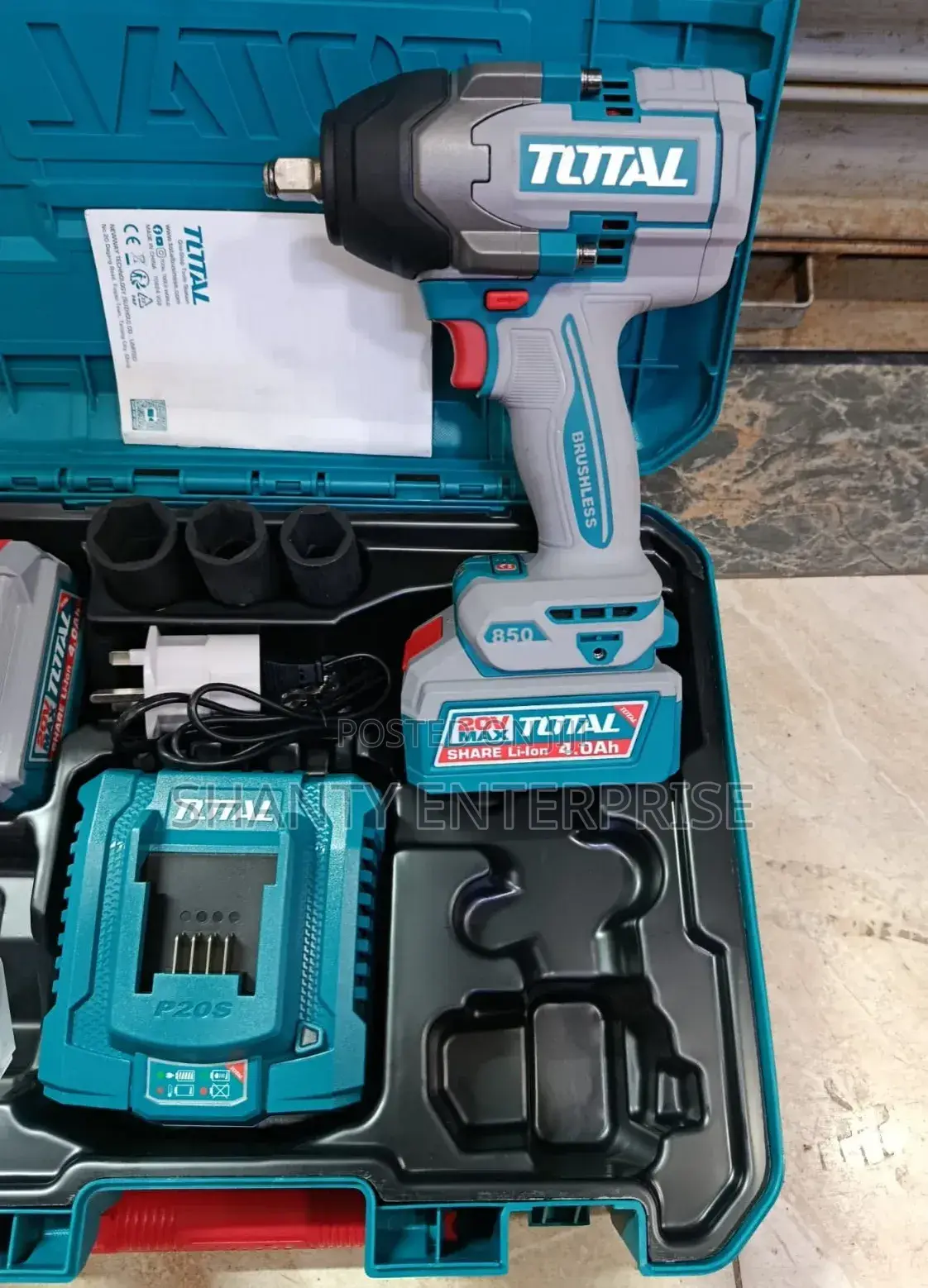 Cordless Total Impact Wrench Brushless