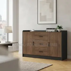Office Cabinet; Credenza Modern Executive Storage Cabinet