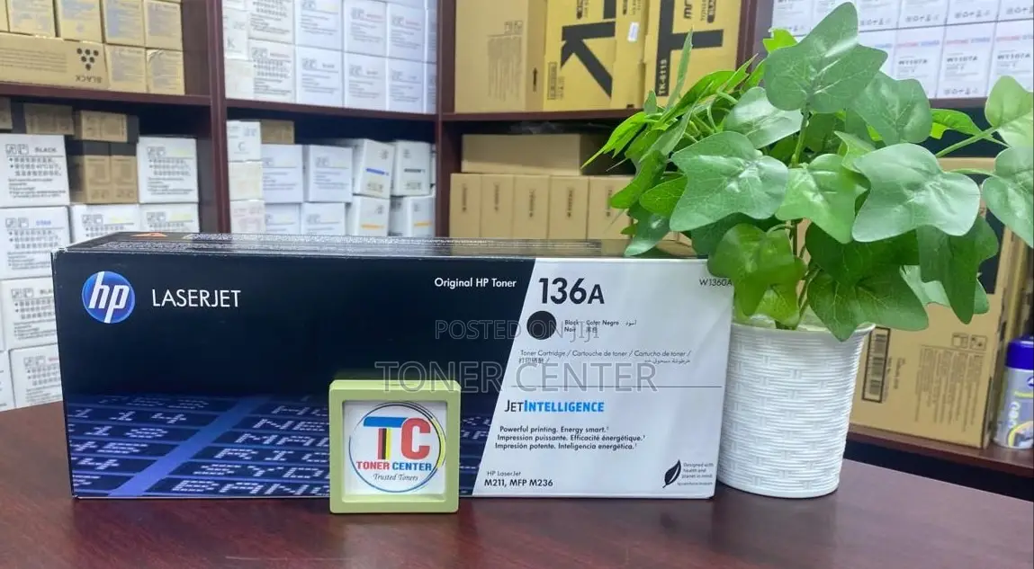 Print Smarter With Original HP 136A Toner