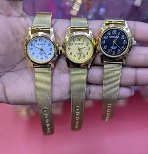 Ladies’ DANLEX Gold-Tone Mesh Strap Quartz Watch