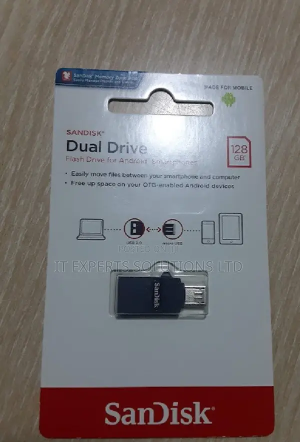 SanDisk Ultra Dual Drive USB Type-C 128GB Flash Drive