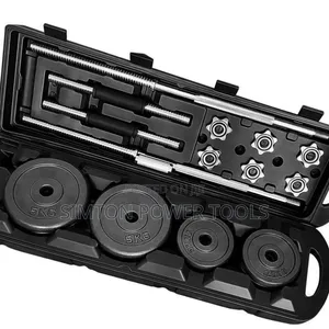 Premium Quality 50kg Barbell Set Adjustable Dumbbell Set