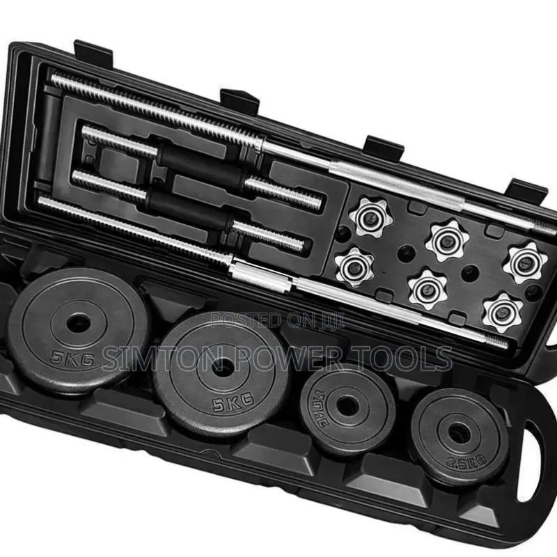 Premium Quality 50kg Barbell Set Adjustable Dumbbell Set