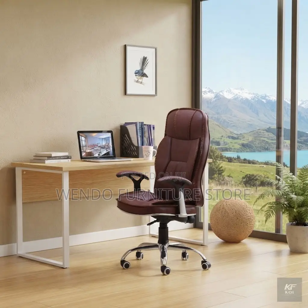 Office Chairs; Ergonomic High Recliner Leather Home Office Chairs