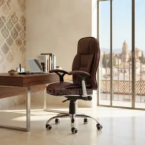 Office Chairs; Ergonomic High Recliner Leather Home Office Chairs