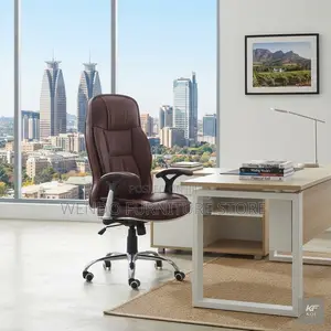 Office Chairs; Ergonomic High Recliner Leather Home Office Chairs