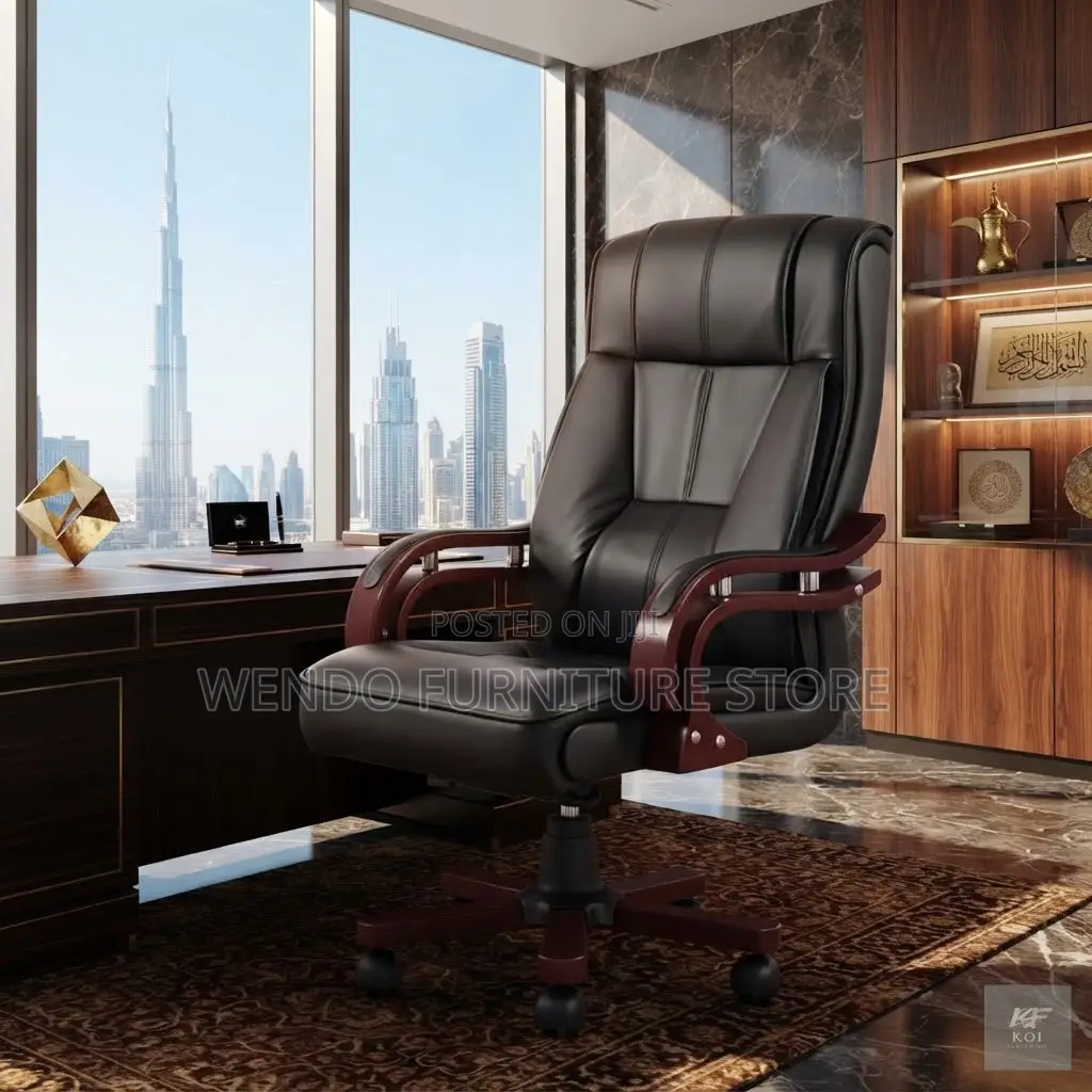 Office Chairs; Bliss Executive High Backrest Office Leather Seat