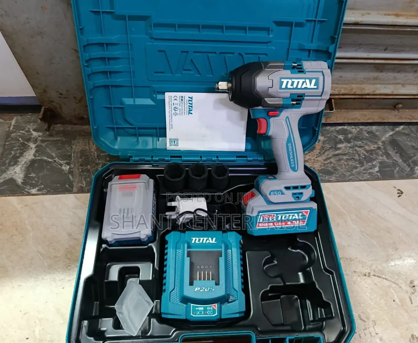 Cordless Total Impact Wrench Brushless