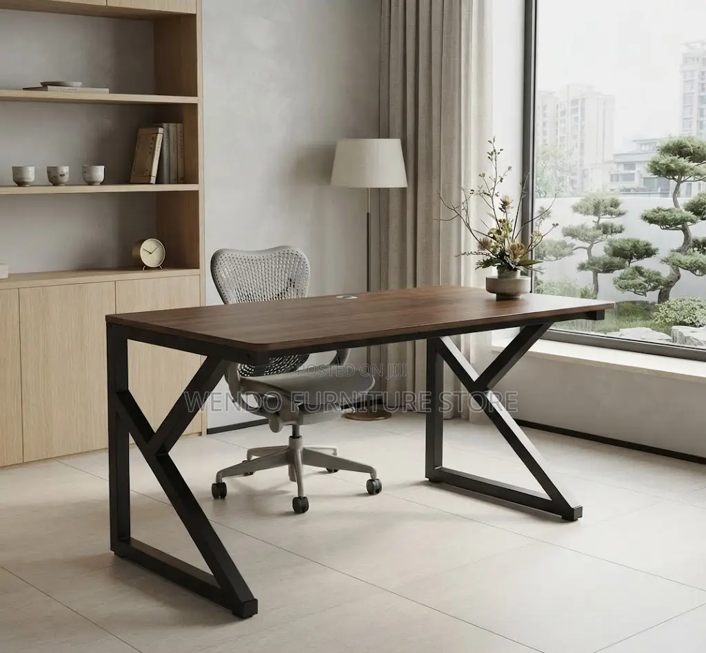 Office Desk; Computer Home Office Ergonomic High EN Desk