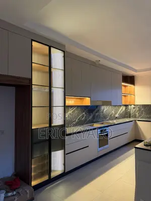 Kitchen Cabinets, Wardrobes, Vanities, TV Walls, Gypsum, Fittings