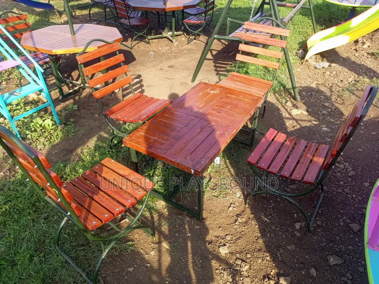 Wooden Outdoor Benches