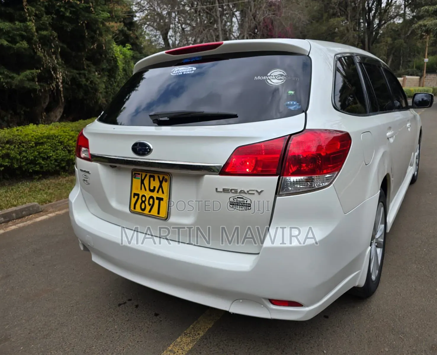 Subaru Legacy 2012 White