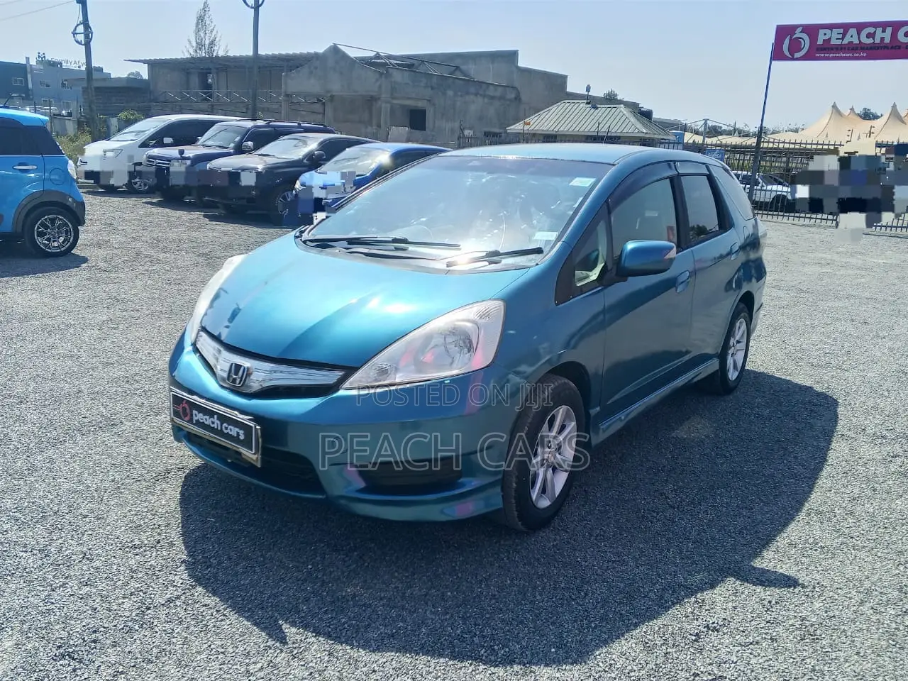Honda Fit 2012 Blue