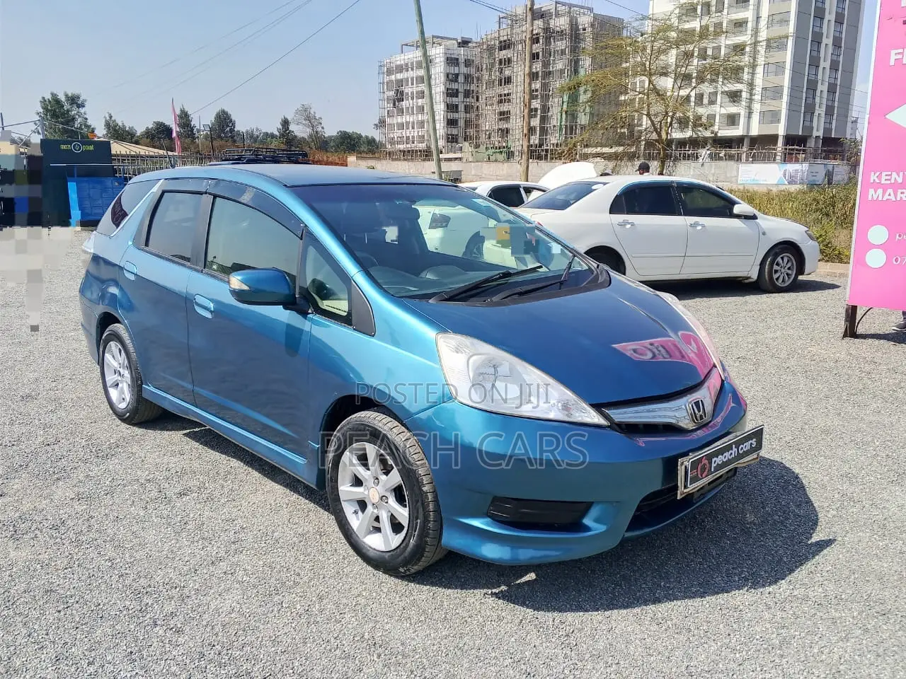 Honda Fit 2012 Blue