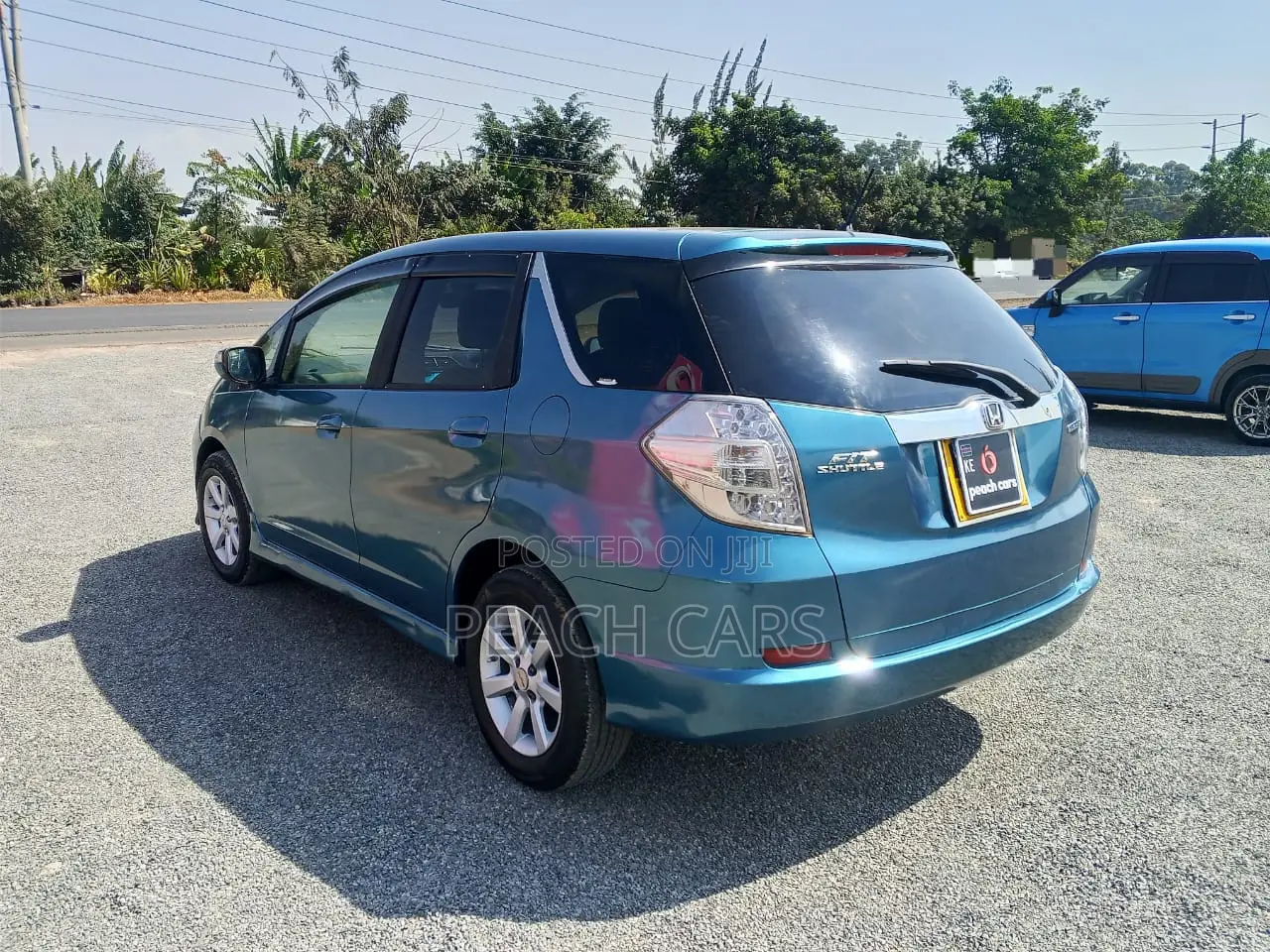 Honda Fit 2012 Blue