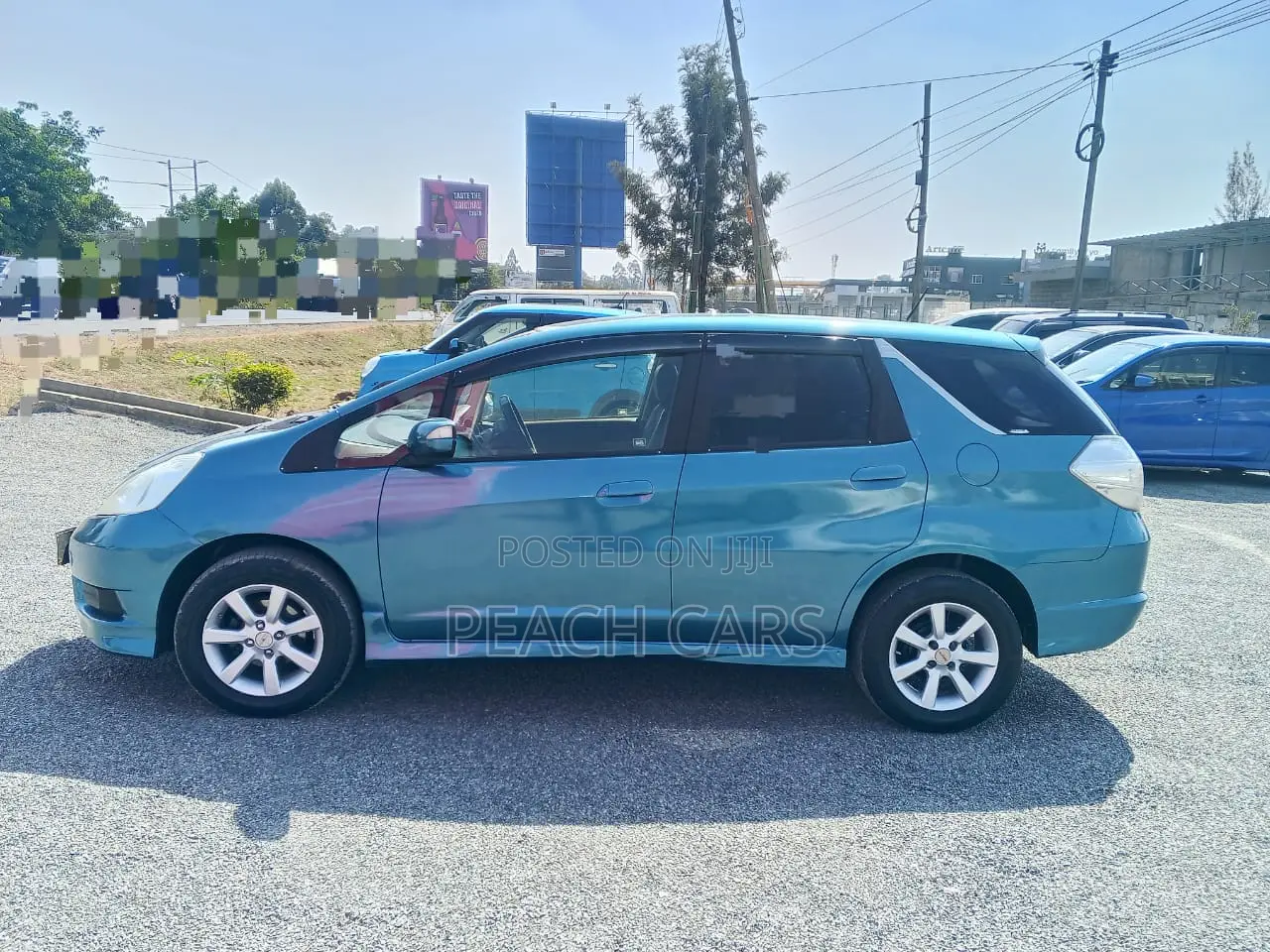 Honda Fit 2012 Blue