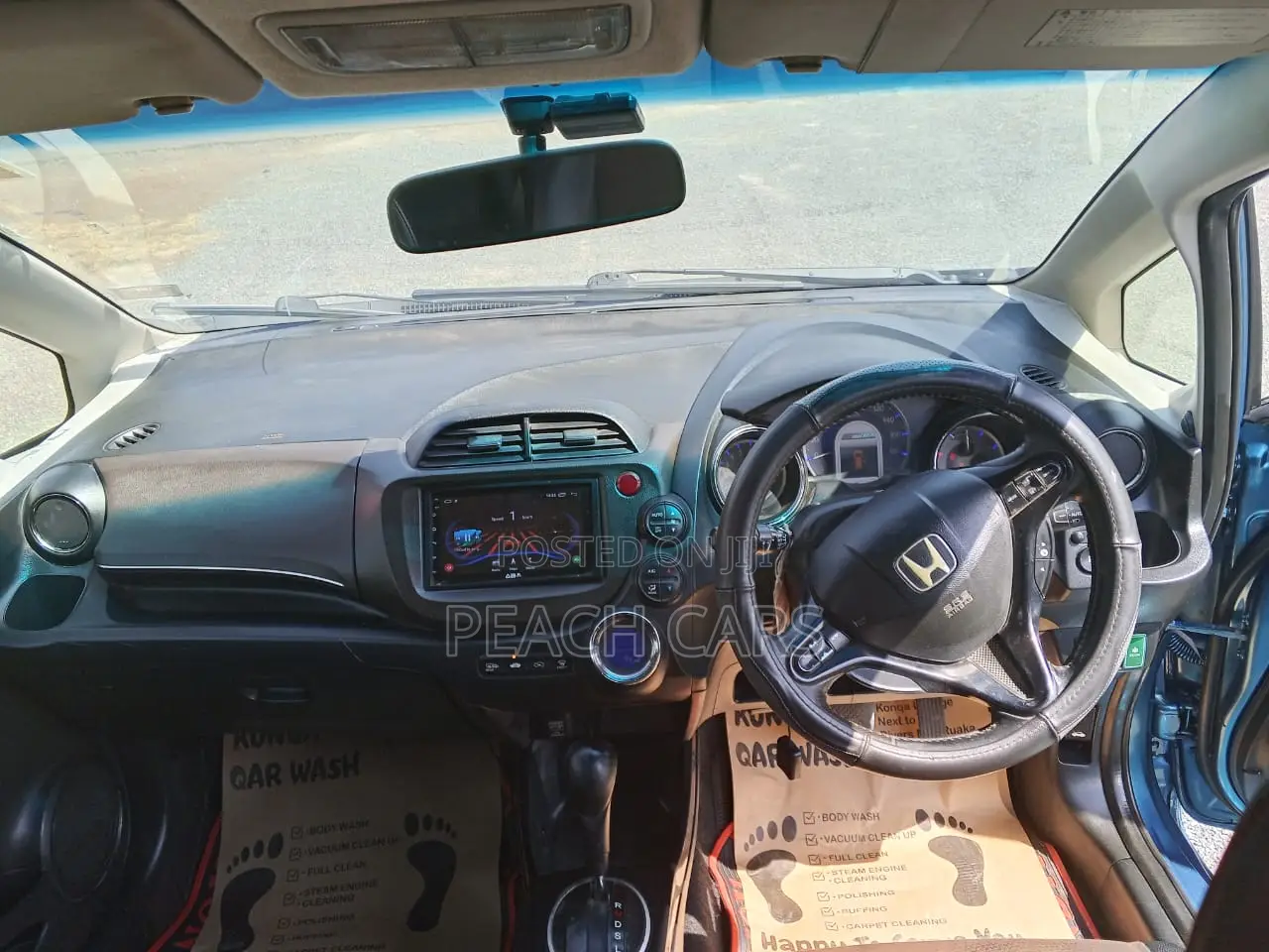 Honda Fit 2012 Blue