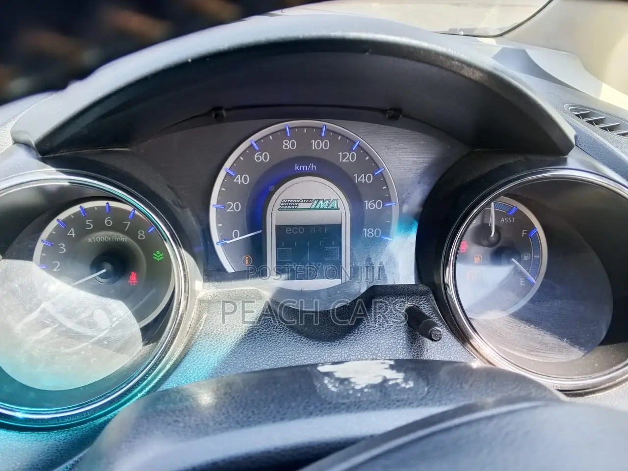 Honda Fit 2012 Blue