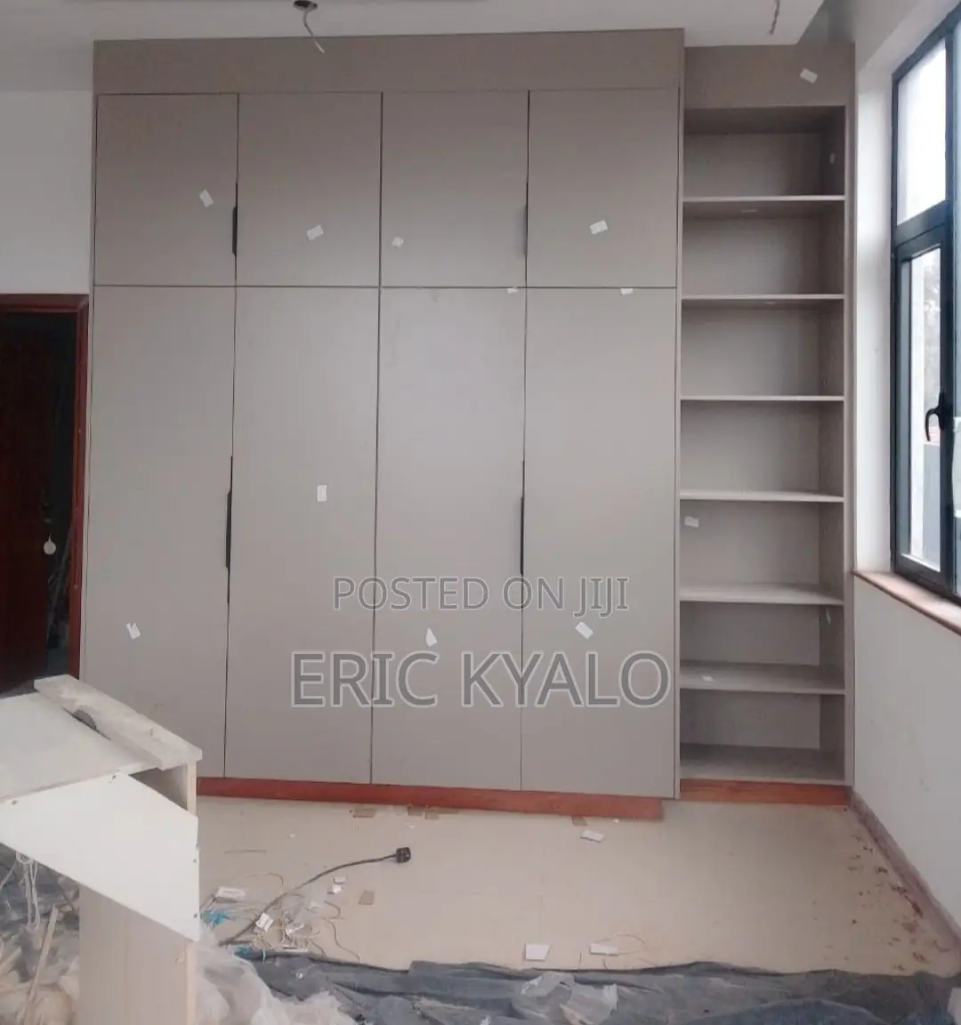 Kitchen Cabinets, Wardrobes, Vanities, TV Walls, Gypsum, Fittings