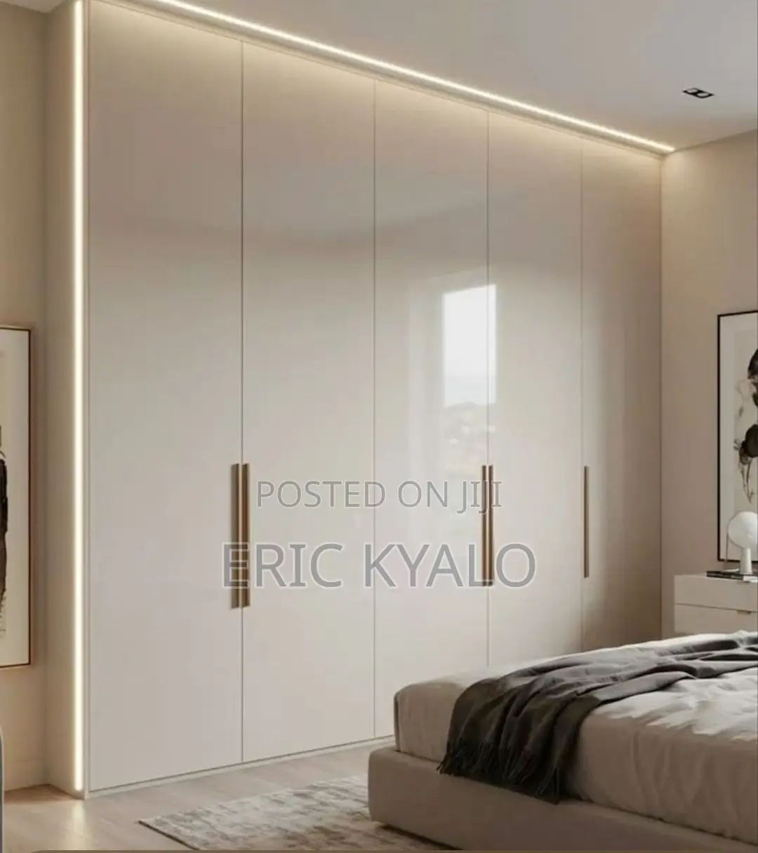 Kitchen Cabinets, Wardrobes, Vanities, TV Walls, Gypsum, Fittings